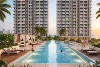 Swimming Pool at Shree Sai Vana Veda