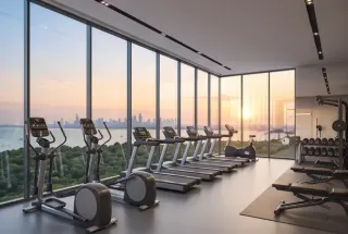 Gymnasium at Shree Sai Vana Veda