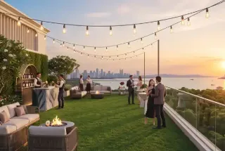 Party Lawn at Shree Sai Vana Veda