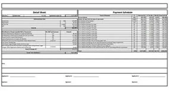 Shree Sai Vana Veda cost sheet preview